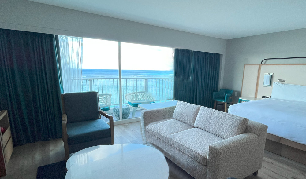 ジュニアスイートの室内